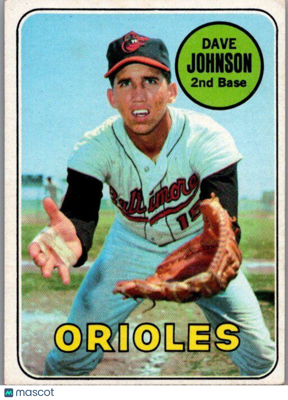 1969 Topps #203 Dave Johnson