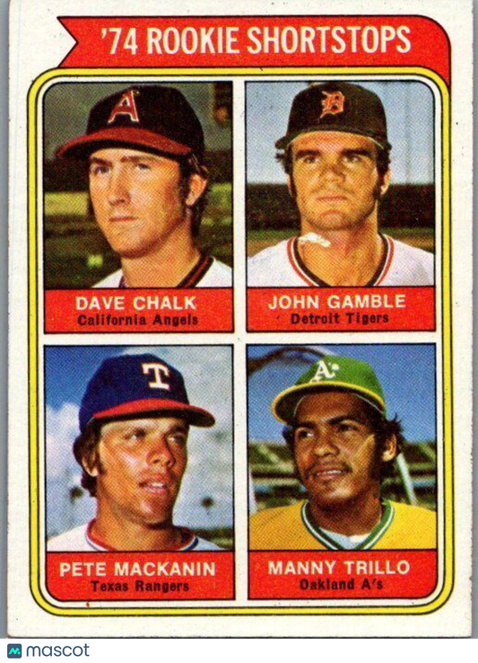 1974 Topps #597 1974 Rookie Shortstops