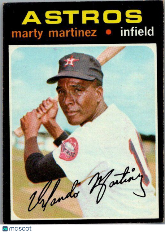 1971 Topps #602 Marty Martinez