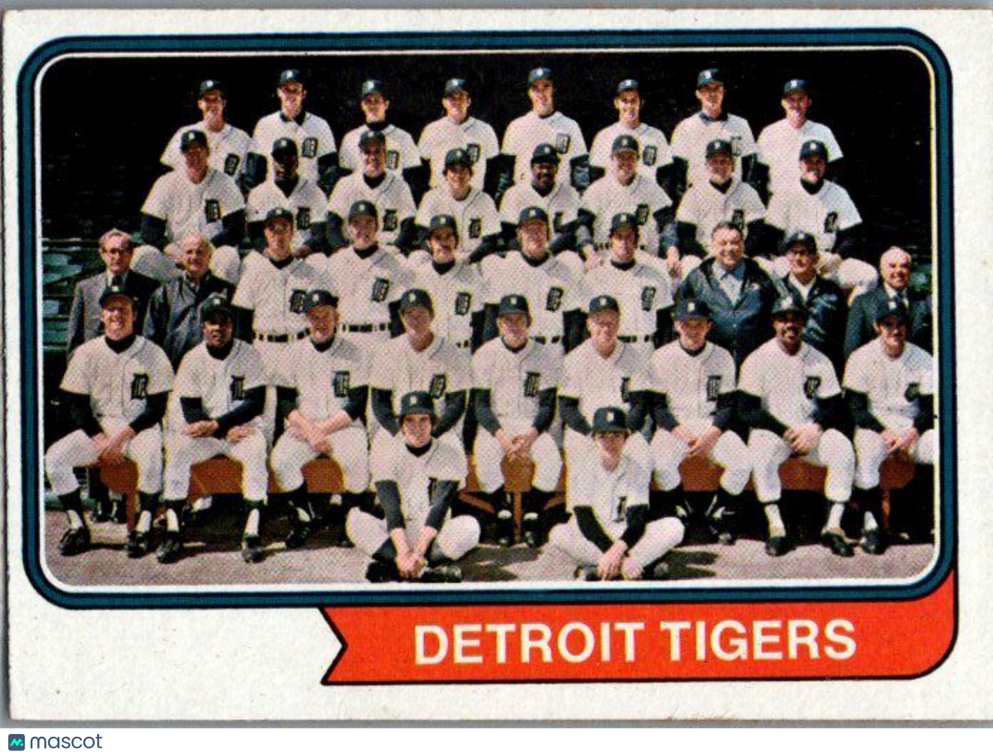 1974 Topps #94 Detroit Tigers