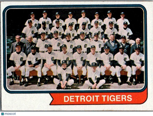 1974 Topps #94 Detroit Tigers