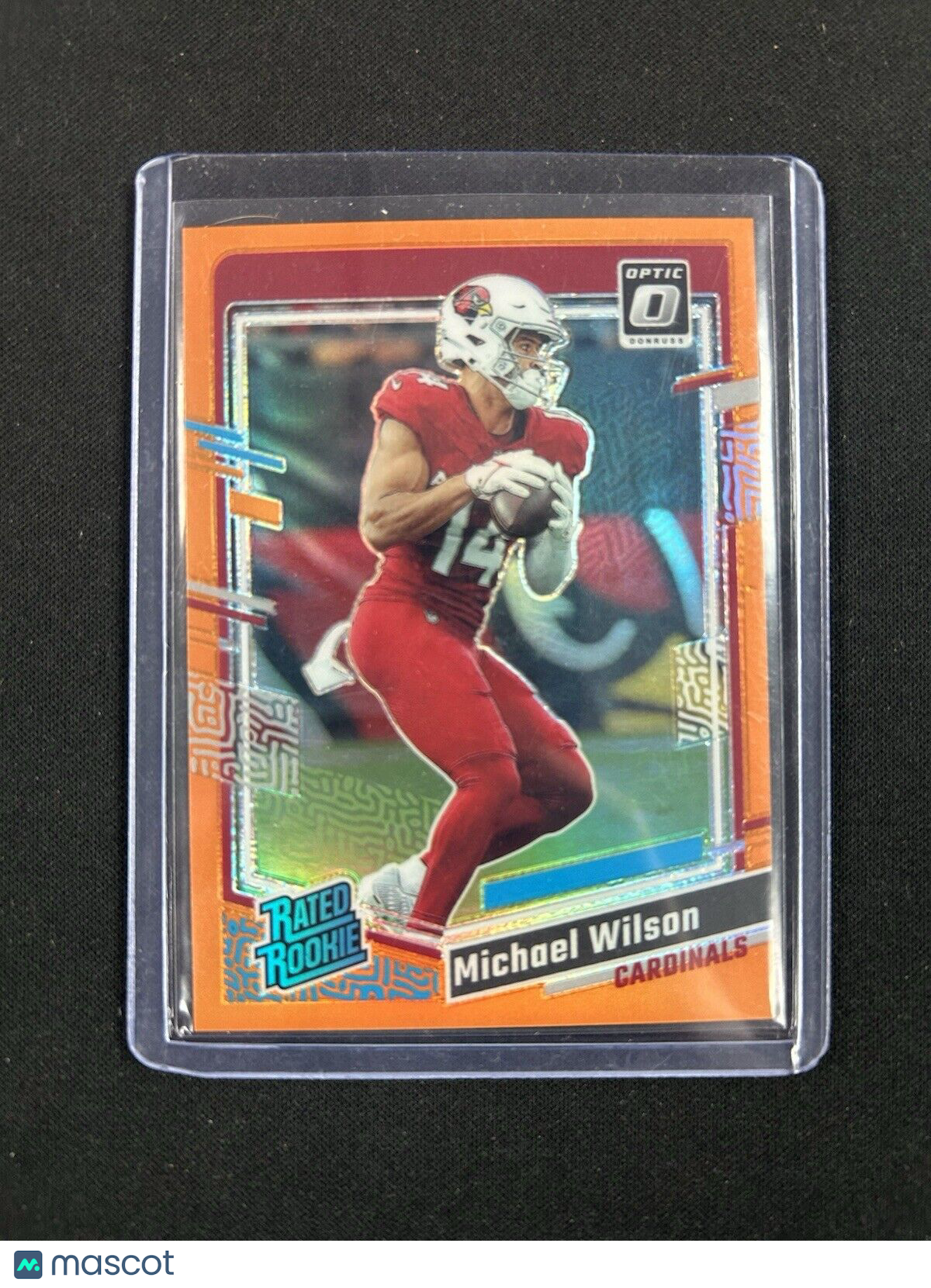 2023 Panini Donruss Optic Orange Rated Rookie #204 Michael Wilson /249