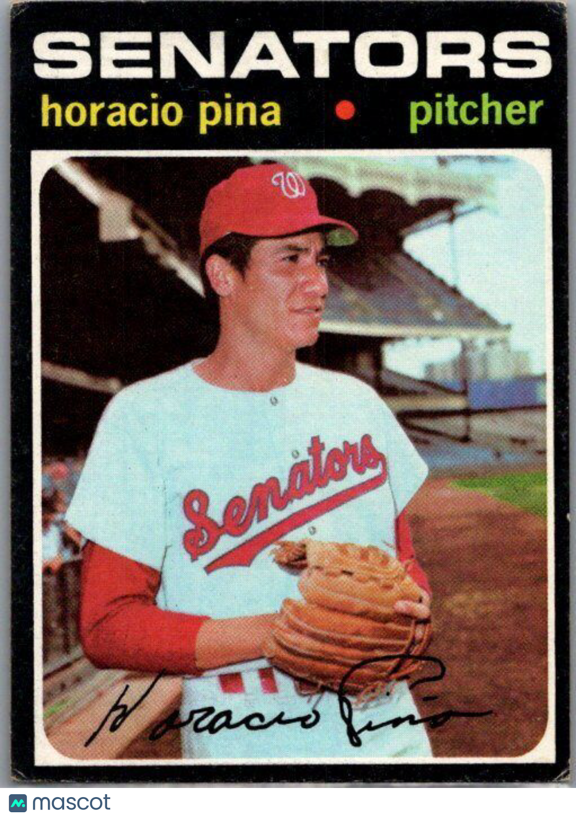 1971 Topps #497 Horacio Pina