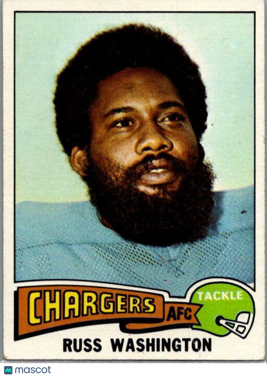 1975 Topps #335 Russ Washington