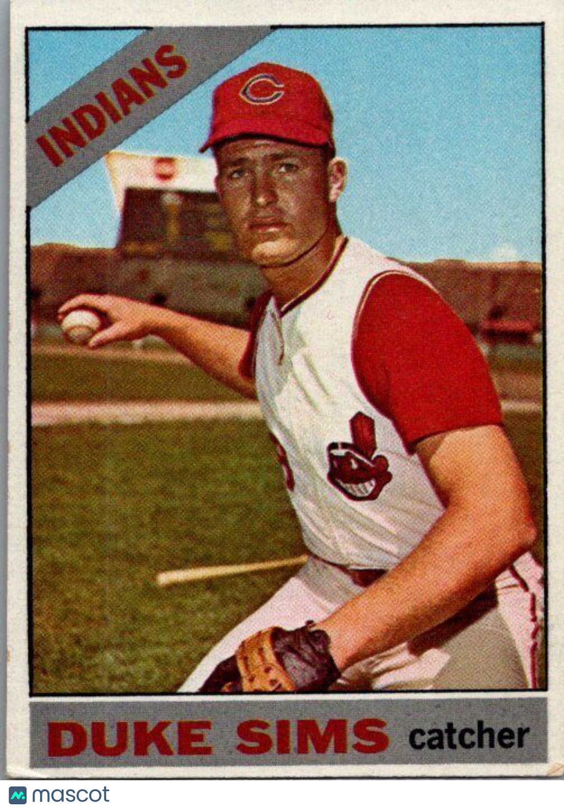 1966 Topps #169 Duke Sims