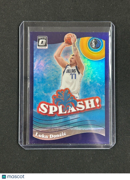 2023-24 Panini Donruss Optic Purple Splash #5 Luka Doncic