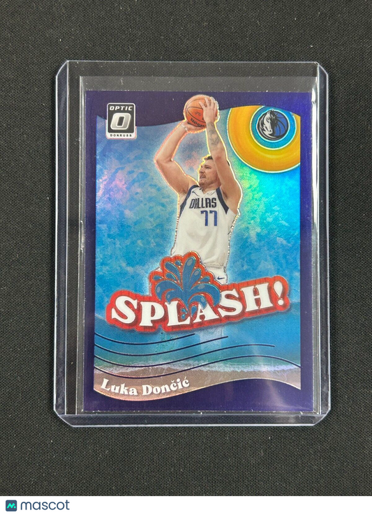 2023-24 Panini Donruss Optic Purple Splash #5 Luka Doncic