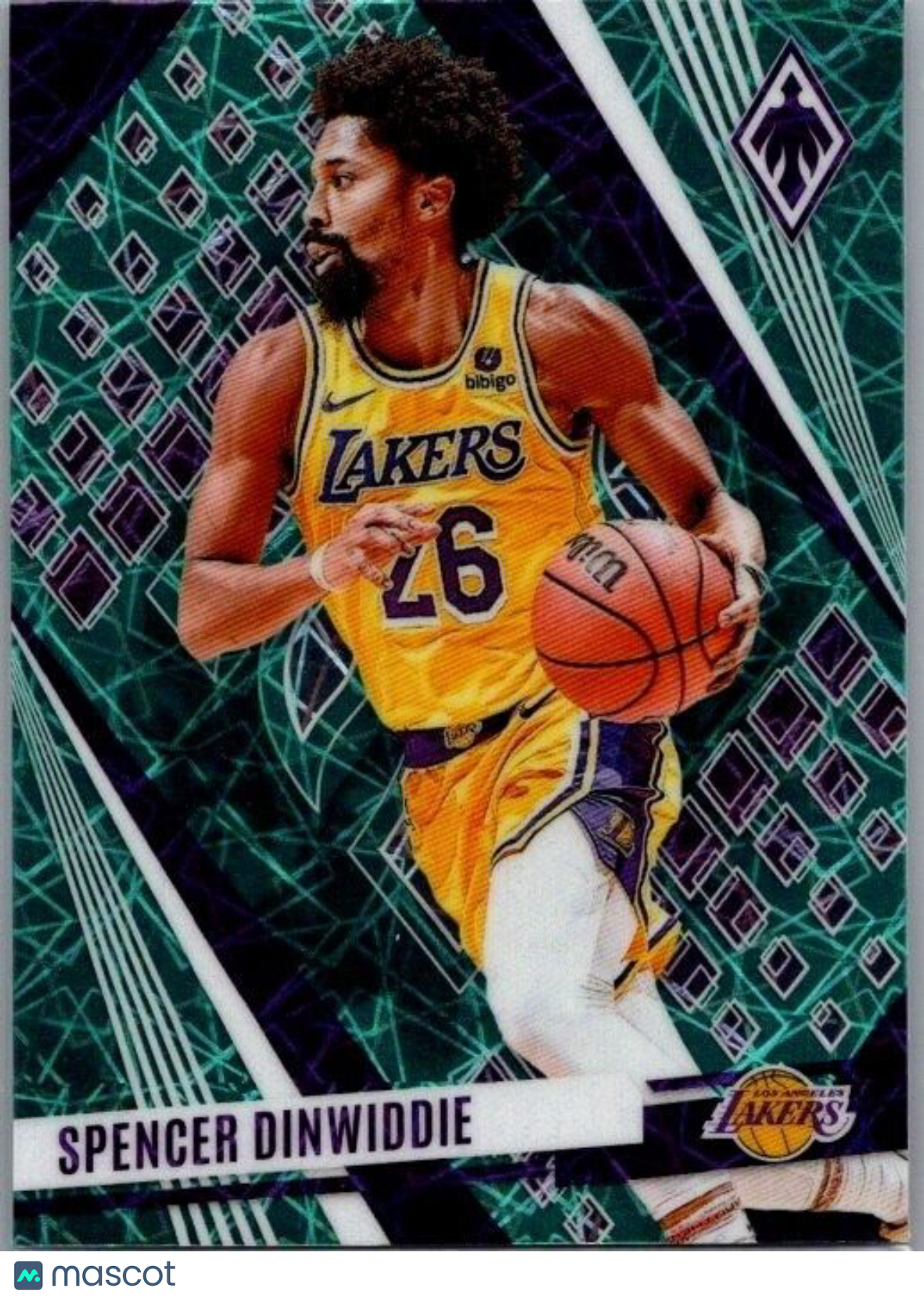 2023-24 Panini Phoenix - #173 Spencer Dinwiddie Teal Lazer