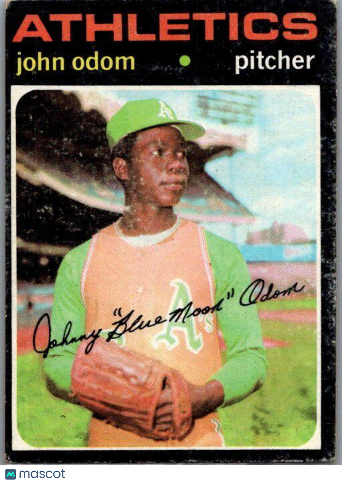 1971 Topps #523 John Odom