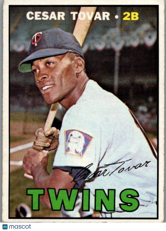 1967 Topps #317 Cesar Tovar