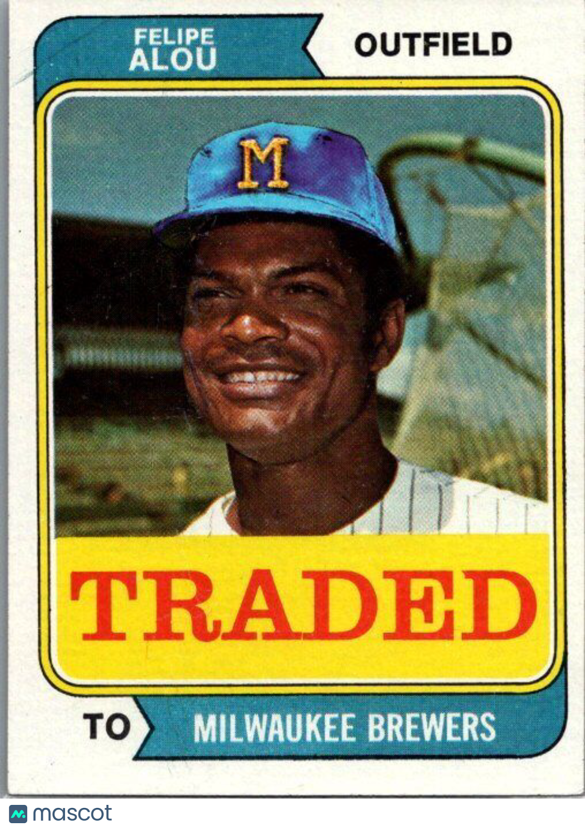 1974 Topps #485T Felipe Alou Traded