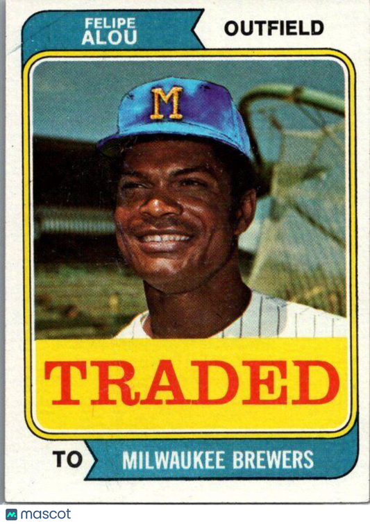 1974 Topps #485T Felipe Alou Traded