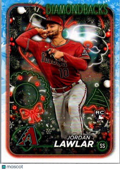 2024 Topps Holiday #H166 Jordan Lawlar