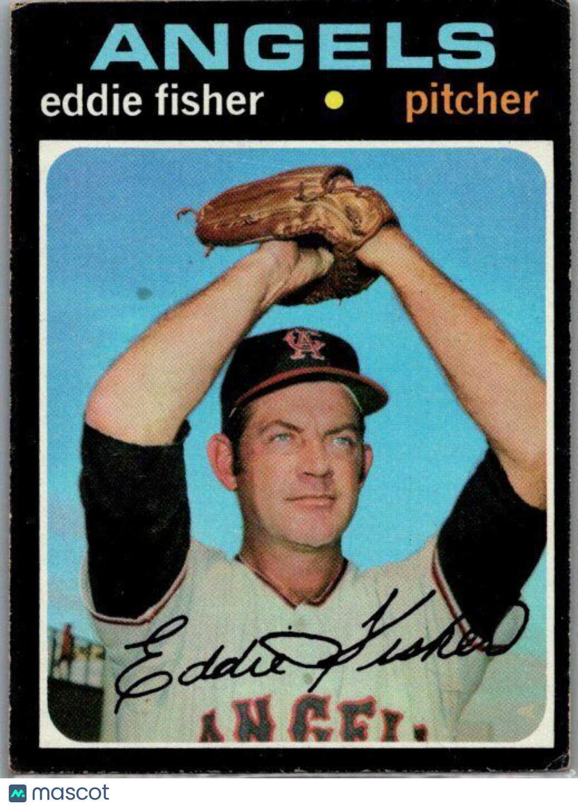 1971 Topps #631 Eddie Fisher