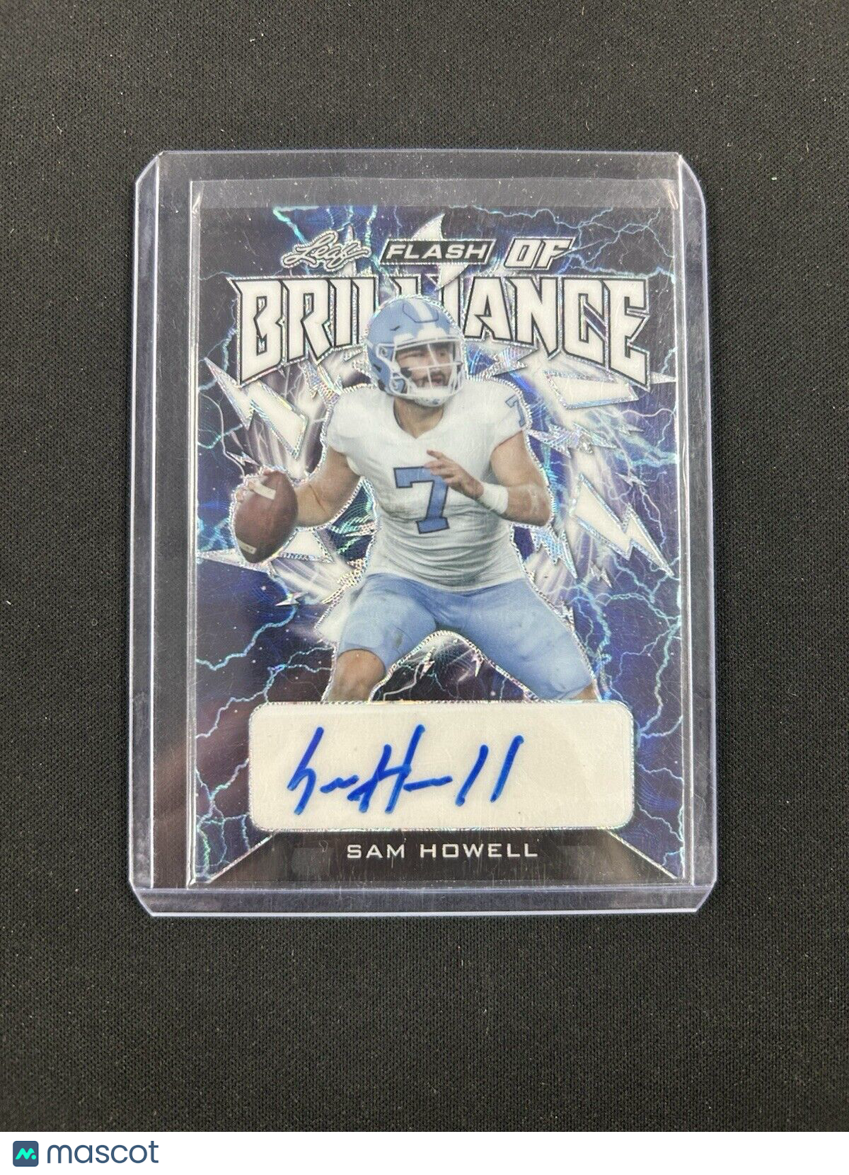 2022 Leaf Flash of Brilliance Sam Howell Auto /4