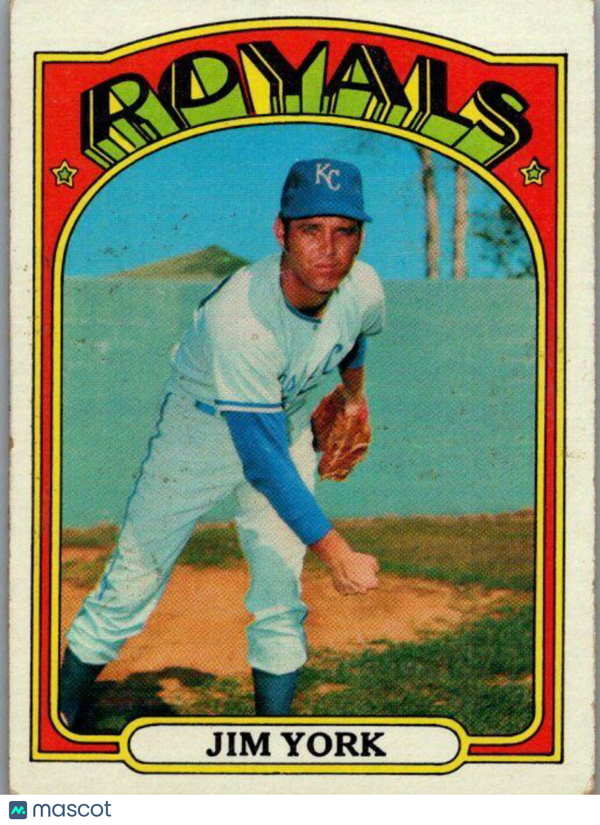 1972 Topps #68 Jim York