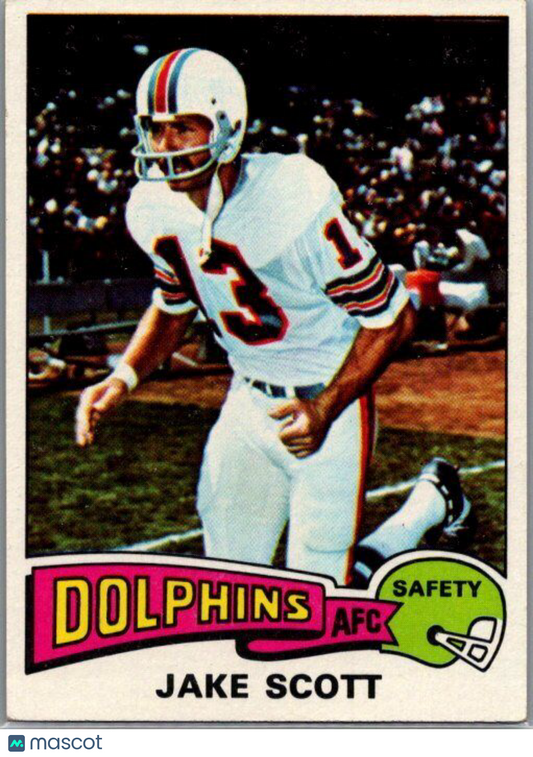 1975 Topps #291 Jake Scott