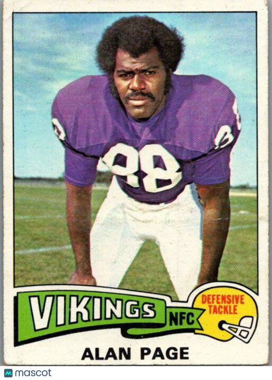 1975 Topps #520 Alan Page