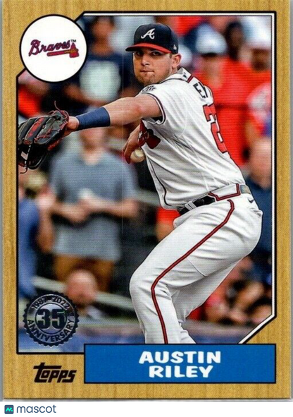 2022 Topps Series 2 Austin Riley #87TB-29