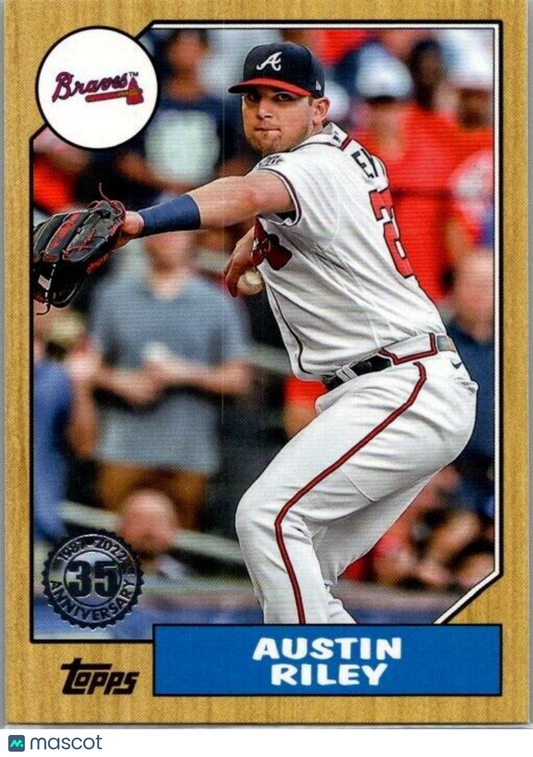 2022 Topps Series 2 Austin Riley #87TB-29