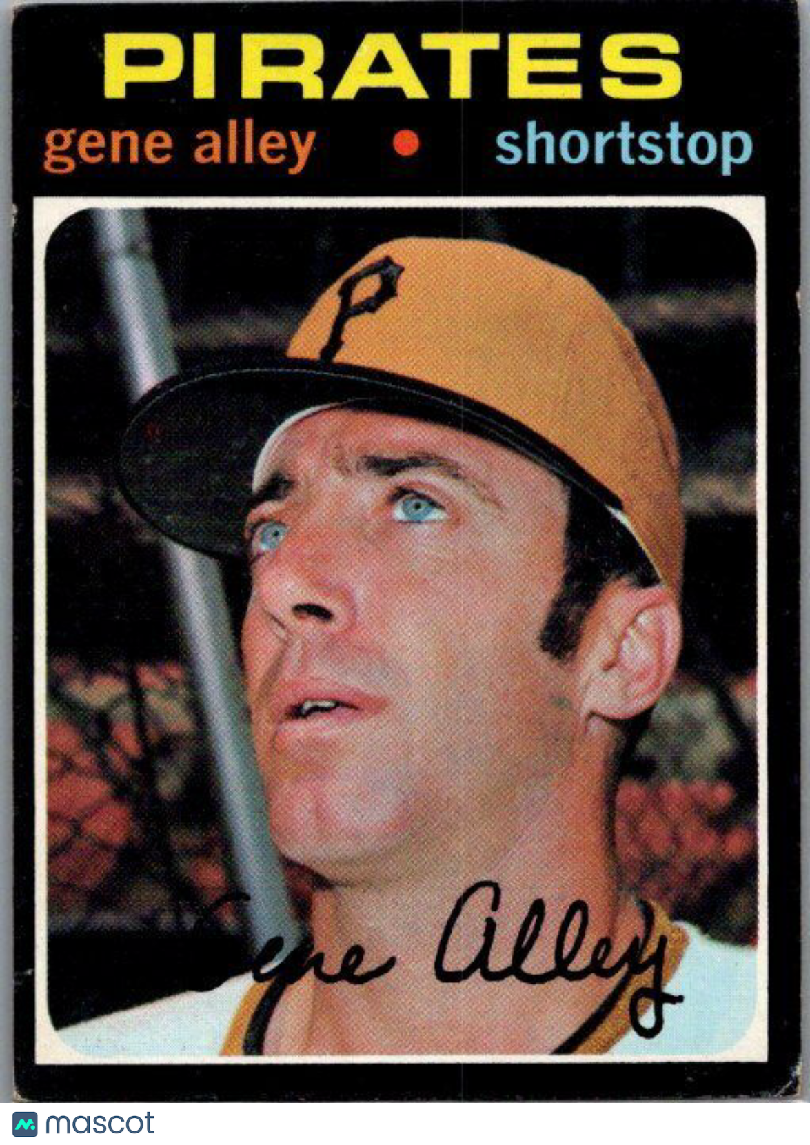 1971 Topps #416 Gene Alley