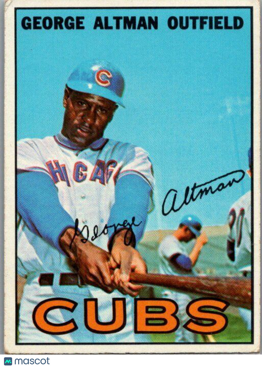 1967 Topps #87 George Altman