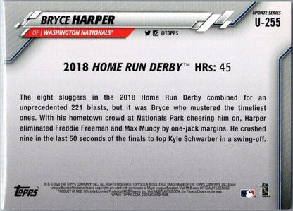 2020 Topps Update Series - Home Run Derby #U-255 Bryce Harper