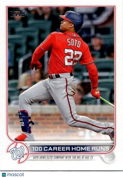 2022 Topps Series 2 - #US-68 Juan Soto 100 Career Home Runs