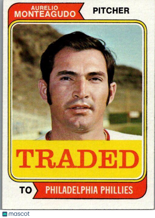 1974 Topps #139T Aurelio Monteagudo Traded