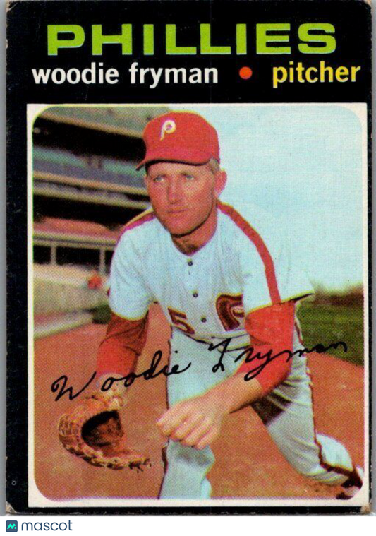 1971 Topps #414 Woodie Fryman