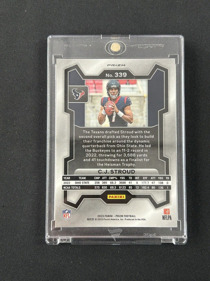 2023 PANINI PRIZM RED/WHITE/BLUE #339 CJ Stroud RC