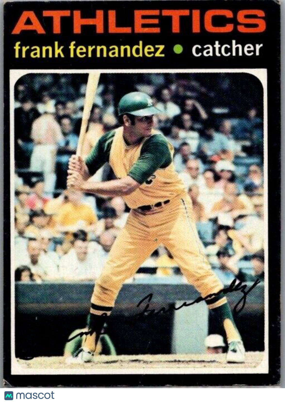 1971 Topps - #468 Frank Fernandez