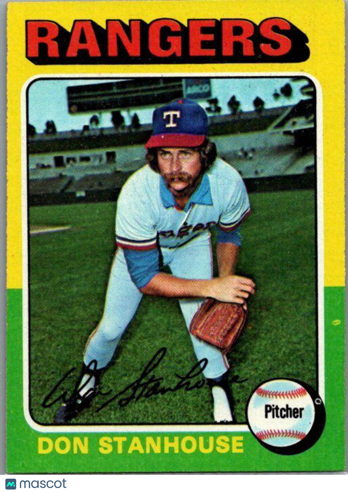 1975 Topps #493 Don Stanhouse