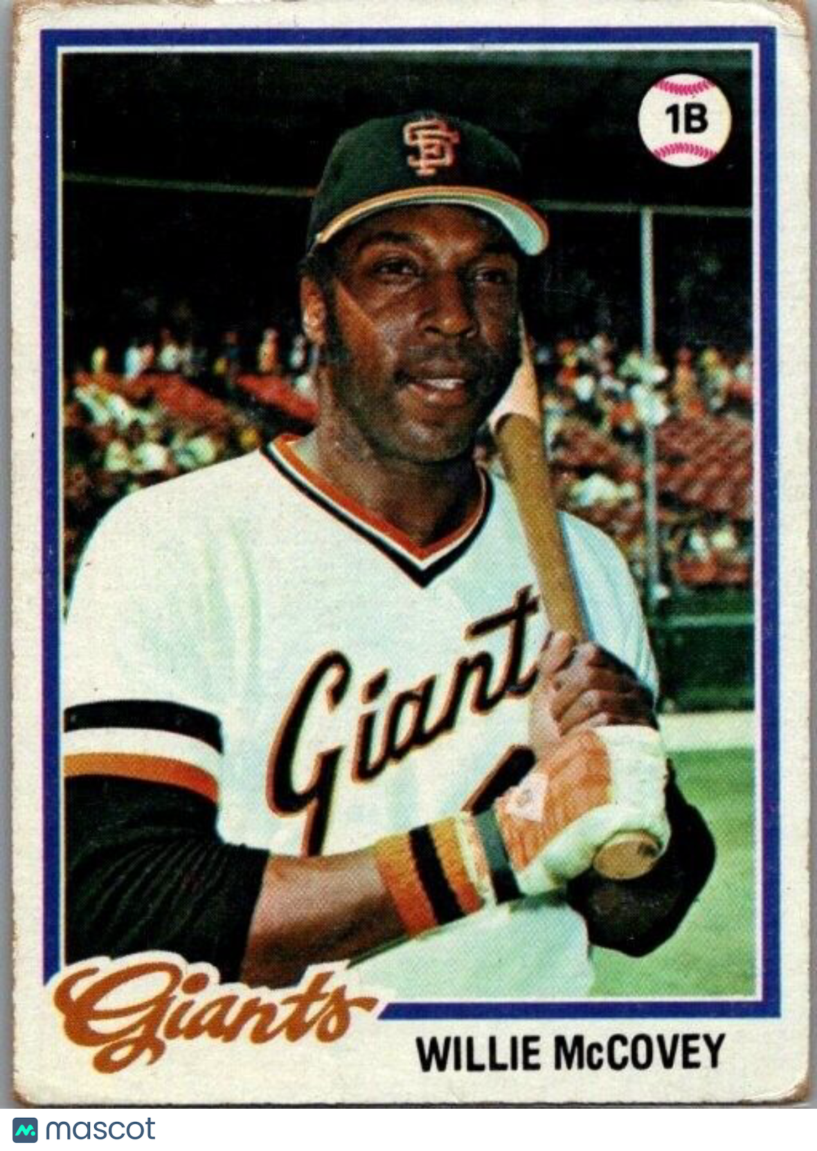 1978 Topps - #34 Willie McCovey