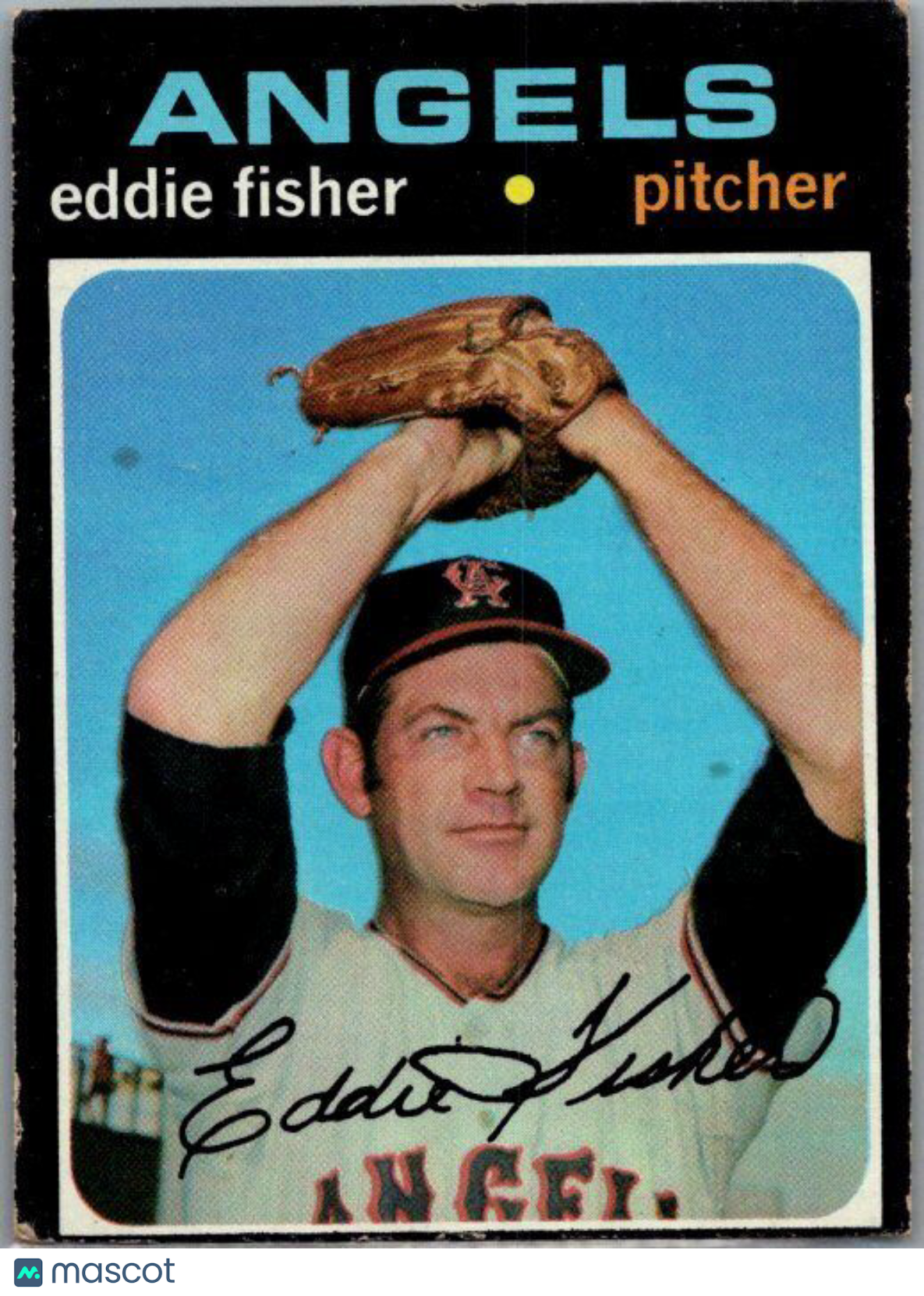 1971 Topps #631 Eddie Fisher