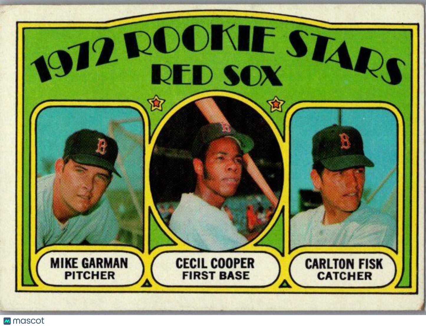 1972 Topps #79 Red Sox 1972 Rookie Stars Carlton Fisk