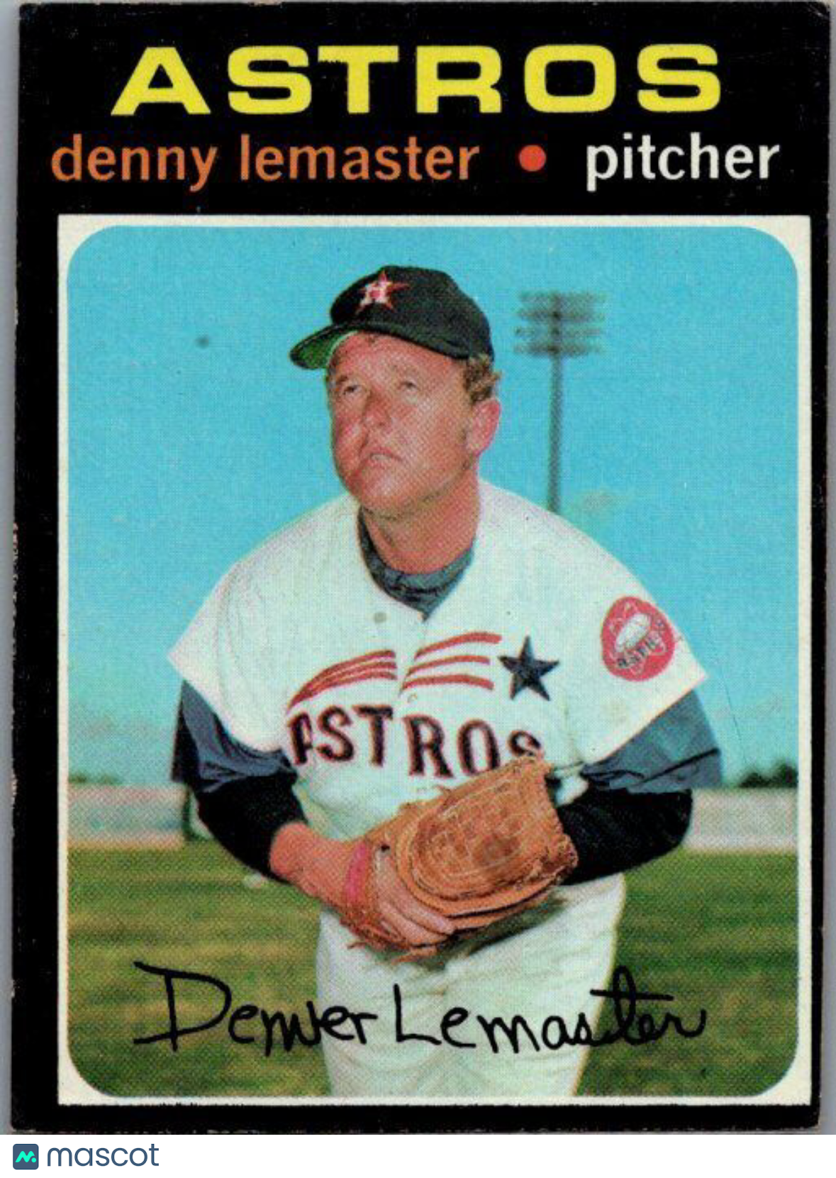 1971 Topps #636 Denny Lemaster