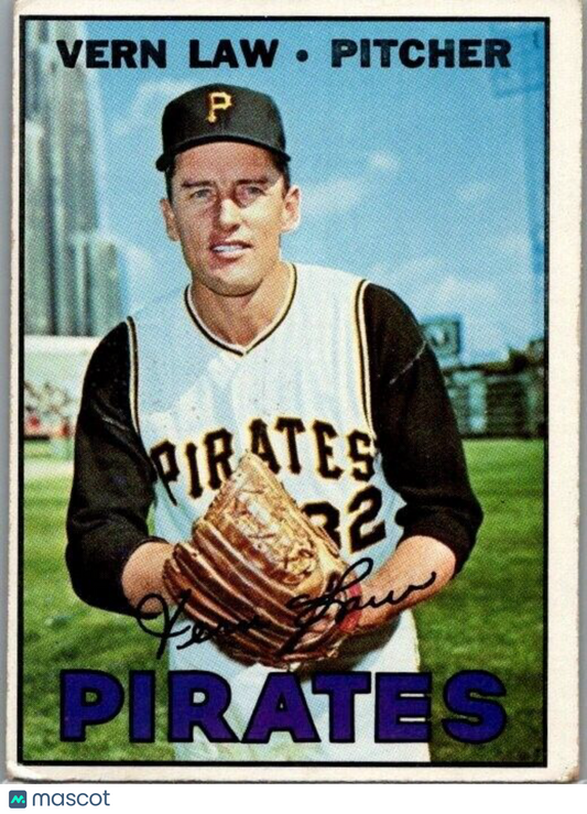 1967 Topps - #351 Vern Law