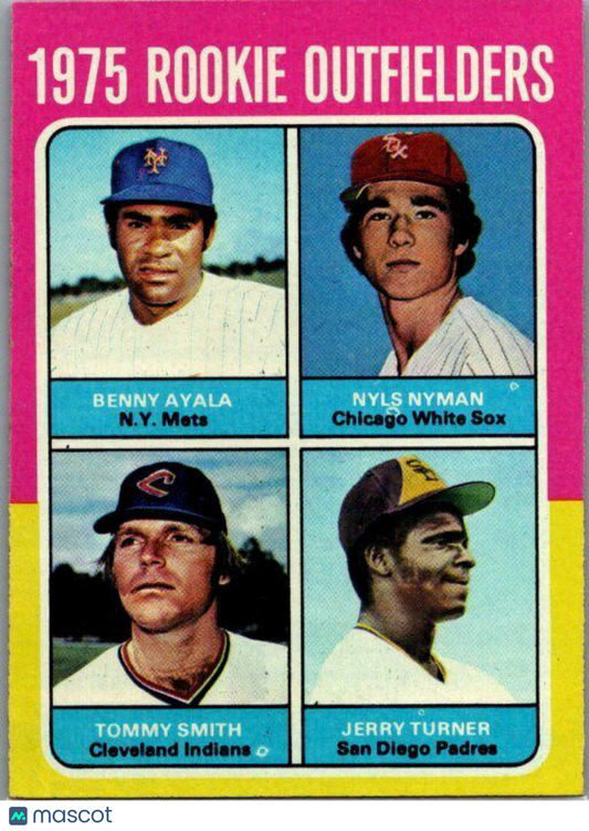 1975 Topps #619 1975 Rookie Outfielders