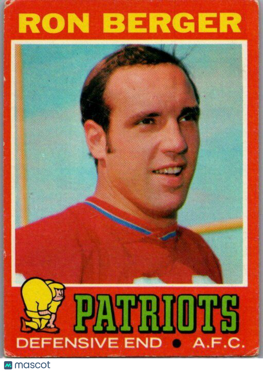 1971 Topps #107 Ron Berger