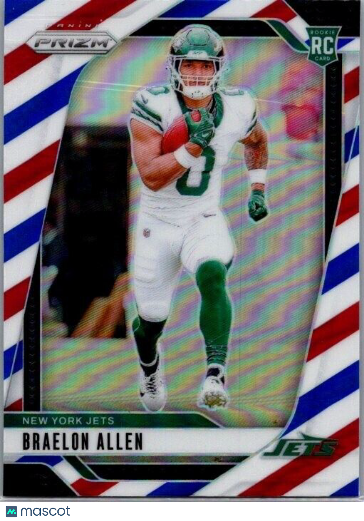 2024 Panini Prizm Football #311 Braelon Allen Red White Blue Rookie (RC)