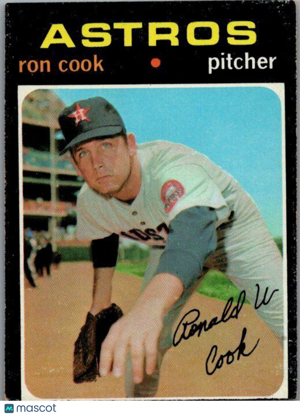 1971 Topps #583 Ron Cook