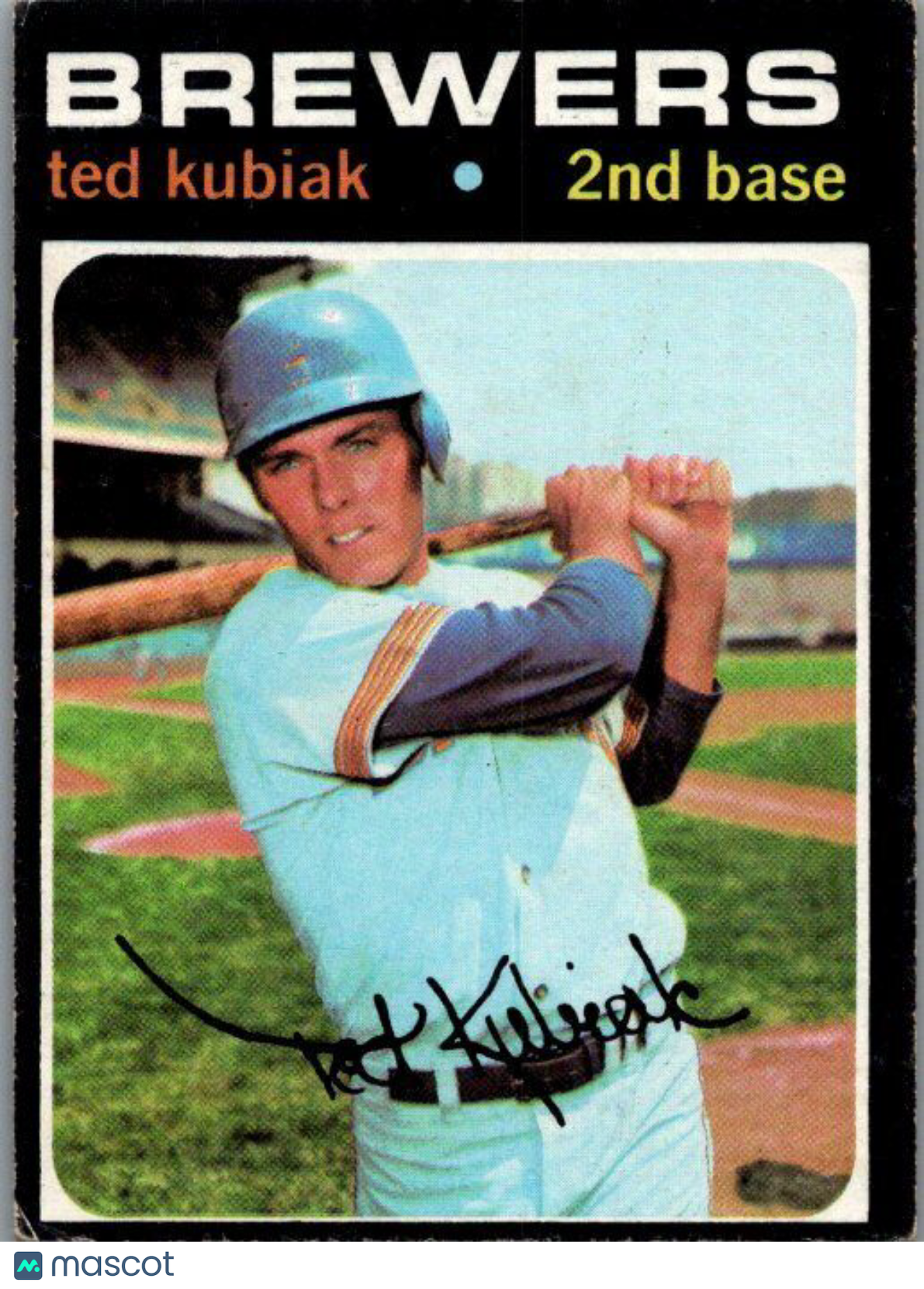 1971 Topps #516 Ted Kubiak