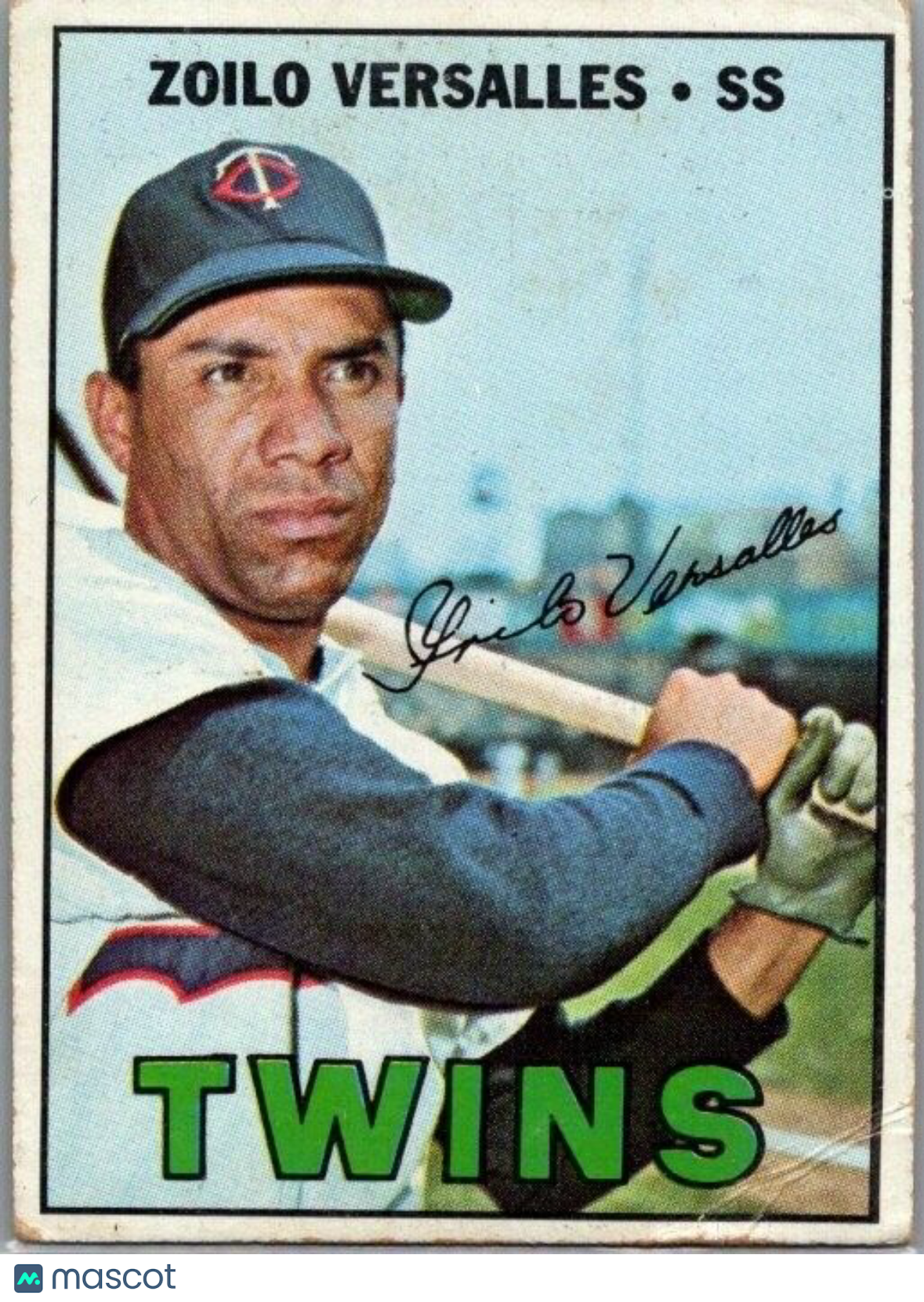 1967 Topps - #270 Zoilo Versalles