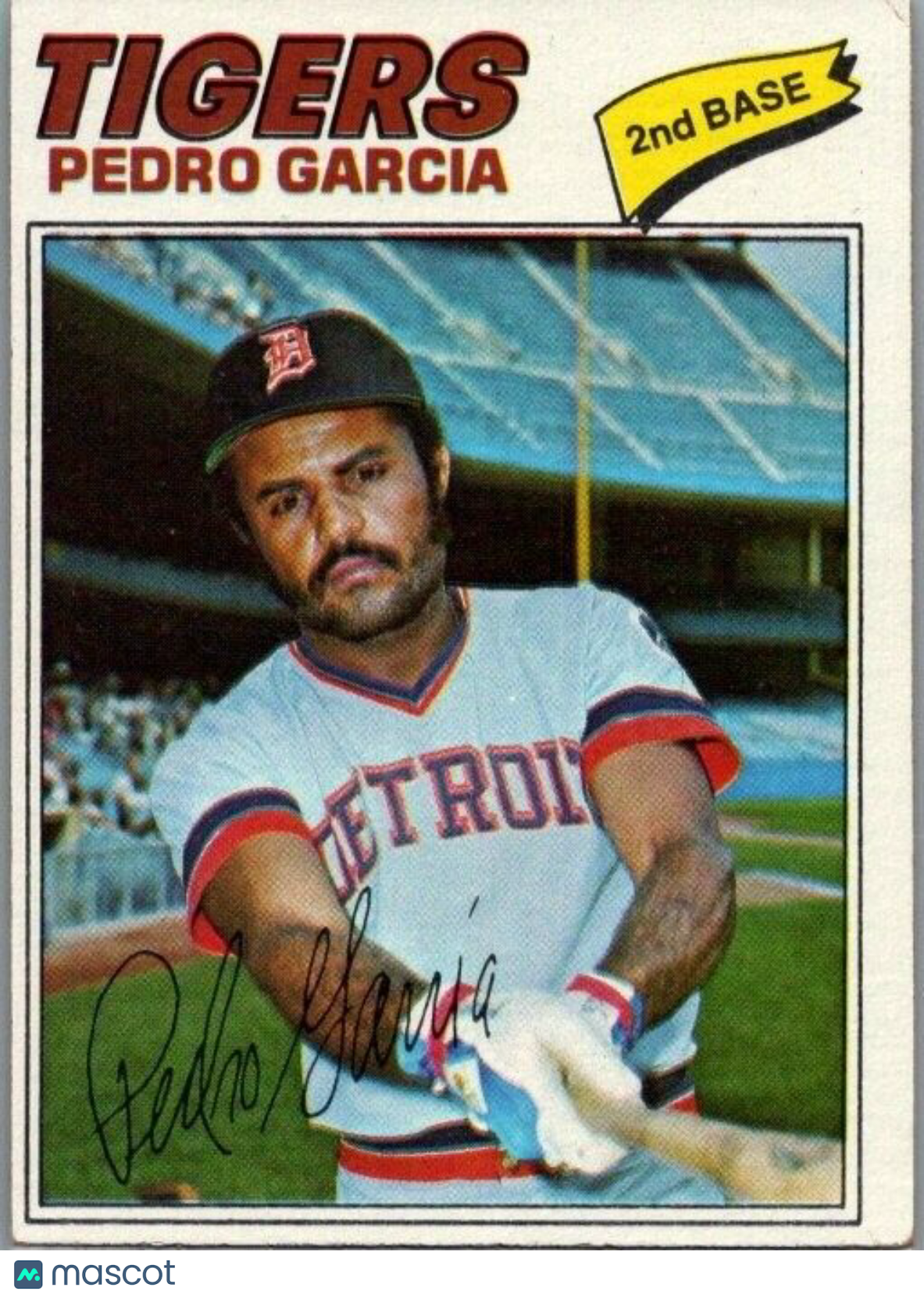 1977 Topps - #453 Pedro Garcia