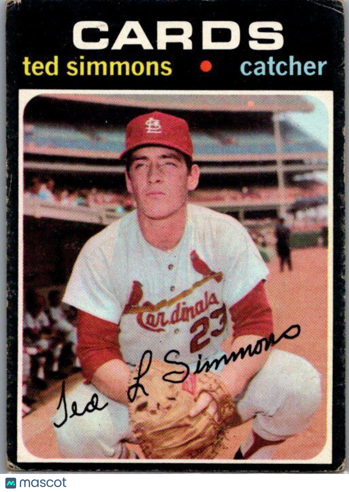 1971 Topps #117 Ted Simmons