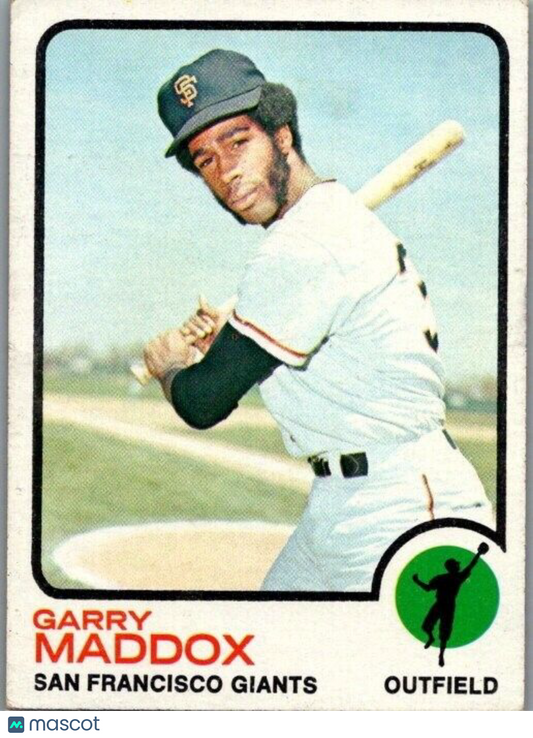 1973 Topps - #322 Garry Maddox (RC)