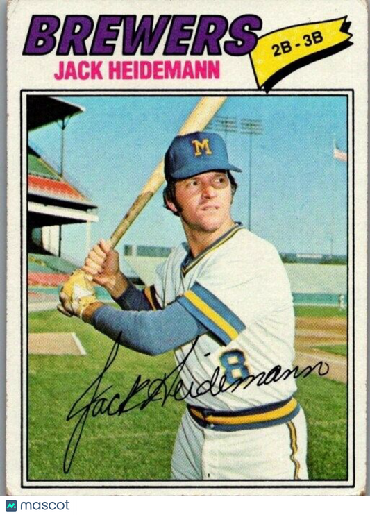 1977 Topps - #553 Jack Heidemann