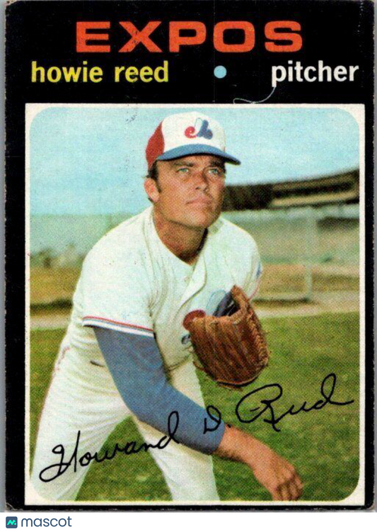 1971 Topps #398 Howie Reed