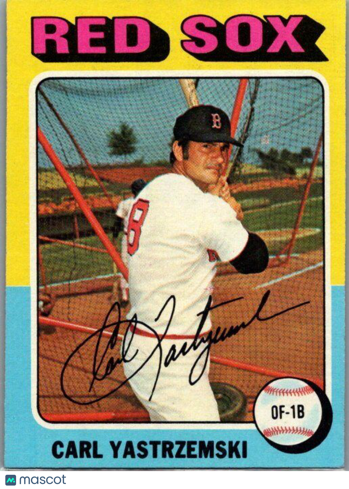 1975 Topps #280 Carl Yastrzemski